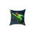 Epic Goalkeeper Save - Square Poly Canvas Pillow