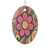Groovy Flower Power - Ceramic Ornaments, 2-Side Print