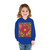 Groovy Flower Power - Toddler Pullover Fleece Hoodie