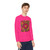 Groovy Flower Power - Youth Long Sleeve Competitor Tee