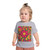 Groovy Flower Power - Baby Short Sleeve T-Shirt