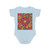 Groovy Flower Power - Short Sleeve Baby Bodysuit