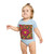 Groovy Flower Power - Short Sleeve Baby Bodysuit