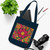 Groovy Flower Power - Organic Canvas Tote Bag