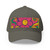 Groovy Flower Power - Closed-Back Structured Cap (Embroidery)