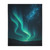 Galactic Aurora Waves - Velveteen Microfiber Blanket (Two-sided print)