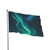 Galactic Aurora Waves - Double Sided Flag