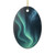 Galactic Aurora Waves - Ceramic Ornaments, 2-Side Print