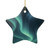 Galactic Aurora Waves - Ceramic Ornaments, 2-Side Print