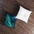 Galactic Aurora Waves - Tufted Floor Pillow, Square
