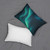 Galactic Aurora Waves - Spun Polyester Lumbar Pillow