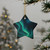 Galactic Aurora Waves - Decorative Ceramic Ornaments, Double-Sided (1pc, 3pcs, 5pcs, 10pcs)