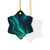 Galactic Aurora Waves - Decorative Ceramic Ornaments, Double-Sided (1pc, 3pcs, 5pcs, 10pcs)