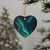Galactic Aurora Waves - Decorative Ceramic Ornaments, Double-Sided (1pc, 3pcs, 5pcs, 10pcs)