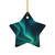 Galactic Aurora Waves - Decorative Ceramic Ornaments, Double-Sided (1pc, 3pcs, 5pcs, 10pcs)
