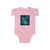 Galactic Aurora Waves - Infant Fine Jersey Bodysuit