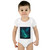 Galactic Aurora Waves - Infant Baby Rib Bodysuit
