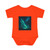 Galactic Aurora Waves - Infant Baby Rib Bodysuit