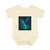 Galactic Aurora Waves - Infant Baby Rib Bodysuit