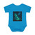 Galactic Aurora Waves - Infant Baby Rib Bodysuit