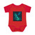 Galactic Aurora Waves - Infant Baby Rib Bodysuit