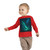 Galactic Aurora Waves - Toddler Long Sleeve Tee