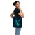 Galactic Aurora Waves - Organic Canvas Tote Bag