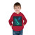 Galactic Aurora Waves - Toddler Pullover Fleece Hoodie
