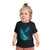 Galactic Aurora Waves - Baby Short Sleeve T-Shirt