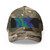 Galactic Aurora Waves - Closed-Back Structured Cap (Embroidery)