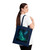 Galactic Aurora Waves - Organic Cotton Tote Bag