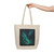 Galactic Aurora Waves - Canvas Shopping Tote