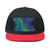 Galactic Aurora Waves - Flat Bill Cap (Embroidery)