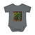 Garden Herb Symphony - Infant Baby Rib Bodysuit