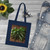 Garden Herb Symphony - Organic Cotton Tote Bag