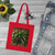 Garden Herb Symphony - Organic Cotton Tote Bag