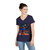 Victory Sprint Moment - Ladies' V-Neck T-Shirt