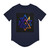 Cosmic Triangle Flow - Men's Jersey Curved Hem Tee