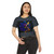Cosmic Triangle Flow - Women's Festival Crop Top