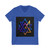 Cosmic Triangle Flow - Unisex Jersey Short Sleeve V-Neck Tee