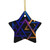 Cosmic Triangle Flow - Decorative Ceramic Ornaments, Double-Sided (1pc, 3pcs, 5pcs, 10pcs)