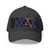 Cosmic Triangle Flow - Closed-Back Structured Cap (Embroidery)