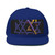 Cosmic Triangle Flow - Flat Bill Cap (Embroidery)
