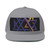 Cosmic Triangle Flow - Flat Bill Cap (Embroidery)