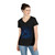 Celestial Night Wyrm - Ladies' V-Neck T-Shirt