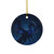 Celestial Night Wyrm - Decorative Ceramic Ornaments, Double-Sided (1pc, 3pcs, 5pcs, 10pcs)