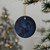Celestial Night Wyrm - Decorative Ceramic Ornaments, Double-Sided (1pc, 3pcs, 5pcs, 10pcs)