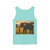 Majestic Elephant Grace - Unisex Garment-Dyed Tank Top