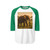 Majestic Elephant Grace - Unisex Three-Quarter Sleeve Raglan Shirt