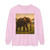 Majestic Elephant Grace - Unisex Garment-dyed Long Sleeve T-Shirt